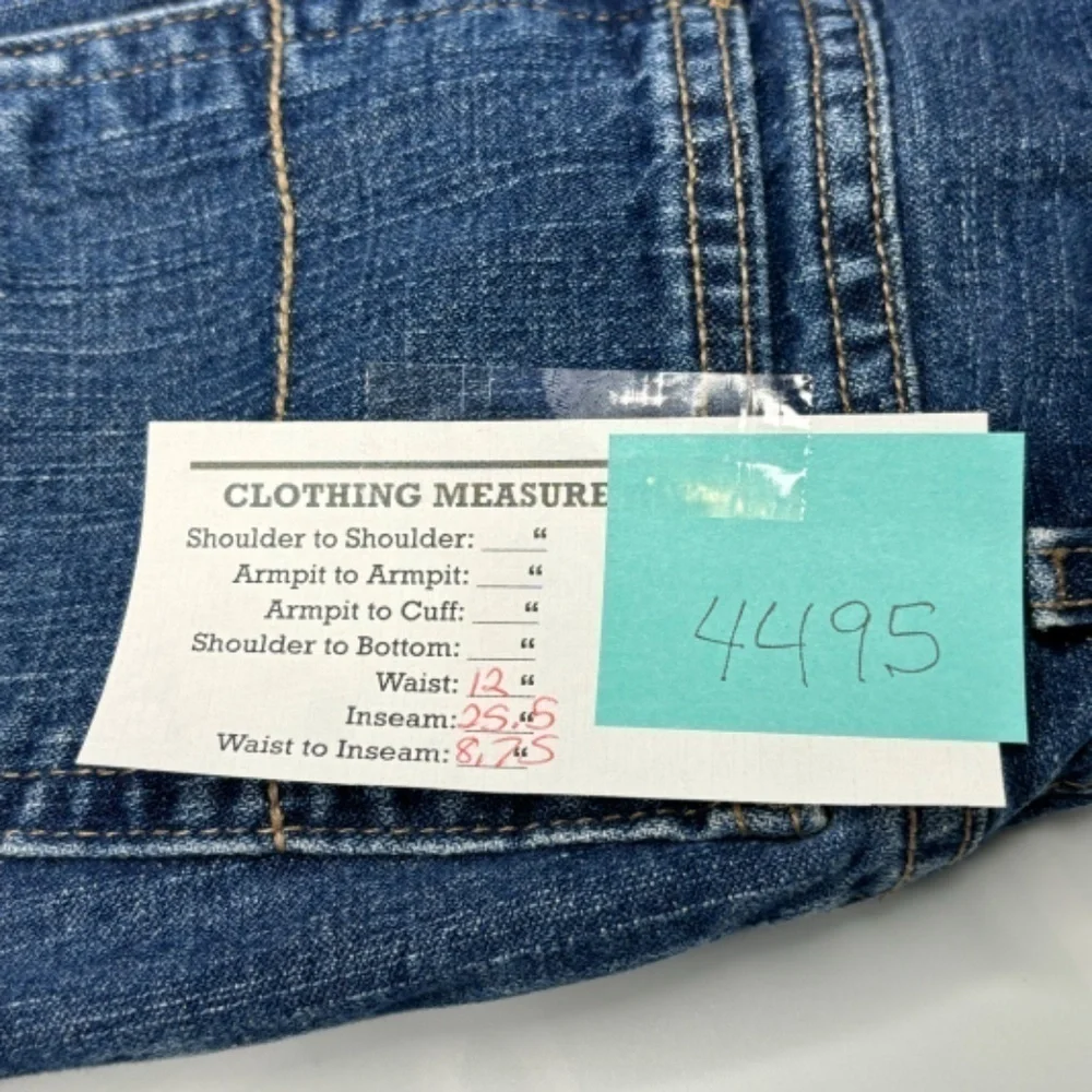 Urban Pipeline Boys Jeans Sz 12 Medium Denim Blue Wash Straight Leg Cotton Jeans